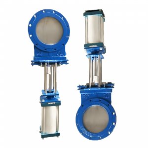 氣動(dòng)刀閘閥：PZ673Y-16C，DN250，介質(zhì)灰渣混