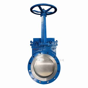 手動刀閘閥DN65，DN80，DN150鑄鋼10公斤