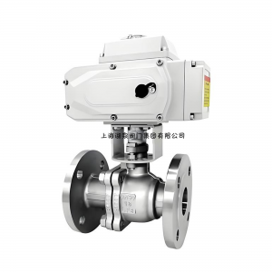 電動球閥Q941F-16P DN200不銹鋼材質